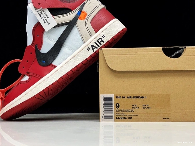 Rep MAX Jordan The Ten 1 Off-White AA3834-101 Air Chicago Retro 0810